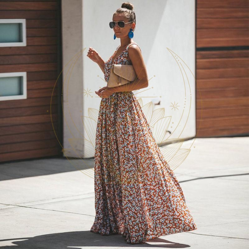 Robe Longue Bohème Chic – Image 4
