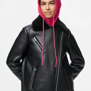 PIECES PCJISE Capuche Beetroot Purple